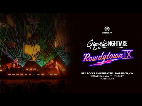 GIGANTIC NGHTMRE @ Red Rocks for Rowdytown IX (Nov. 17, 2021)