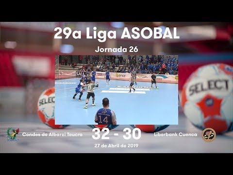 LIGA ASOBAL J26: Condes de Albarei Teucro - Liberbank Cuenca 32-30