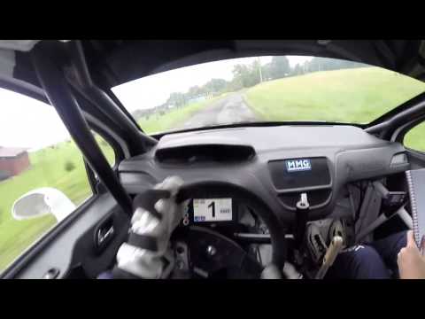 Peugeot 208 R2 rally POV