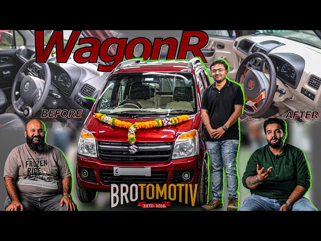 Maruti Wagon R Interior Modified