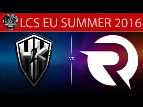 [LoL Highlights] H2k vs OG Game 1 | LCS EU Summer 2016 (30.06.2016) - H2k-Gaming vs Origen