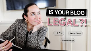 My Biggest Legal Secret for New Bloggers 🤫 | All About The Legal Side of Blogging
