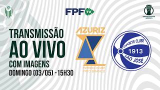 BRASILEIRÃO SÉRIE D 2026 | AZURIZ X SÃO JOSÉ | RODADA 5, AO VIVO E DE GRAÇA