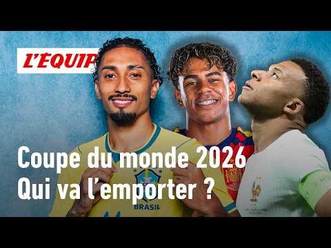 Coupe du monde : Brésil, Espagne, France.. Les chroniqueurs donnent leur vainqueur du Mondial 2026 !