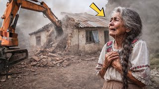 💔 FILHOS MANDAM DEMOLIR CASA DA MÃE IDOSA “AGORA VOCÊ VAI PRO ASILO” MAS NÃO IMAGINAVAM ISSO...