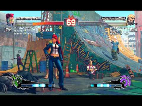 USFIV Ranked Match YELLOWSRVBOT (C. Viper) vs BCW_PandaBoi_ (Gouken)