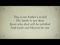 This Is My Father's World - Chris Rice