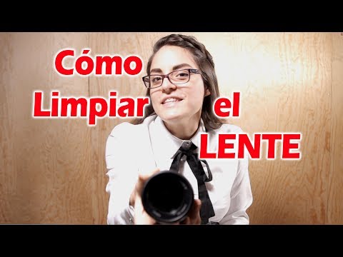 CÃ³mo limpiar el lente
