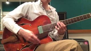 Video thumbnail for Eastman AR403CE with Twin Reverb and JC-120 by SRS GUITAR