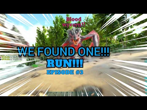 How To Tame a Blood Wyvern! Ark Survival Evolved Ep.3 - Crystal Isles