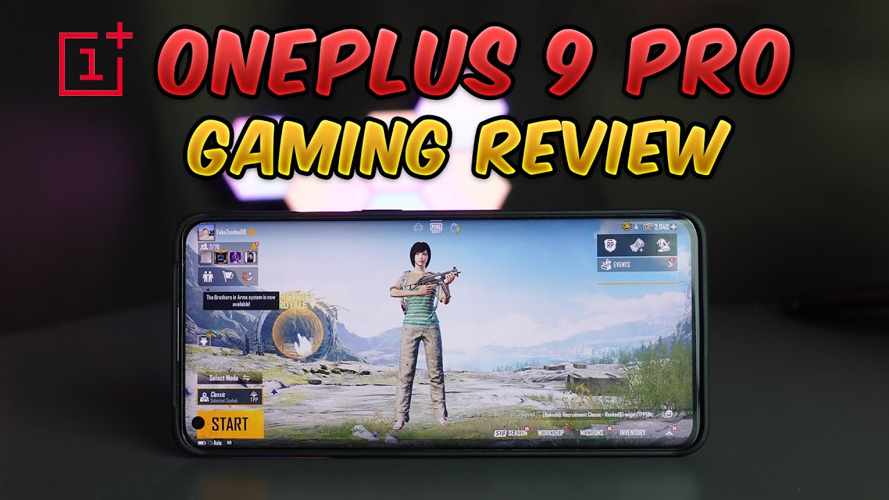 OnePlus 9 Pro - Gaming Review (PUBG MOBILE) Handcam
