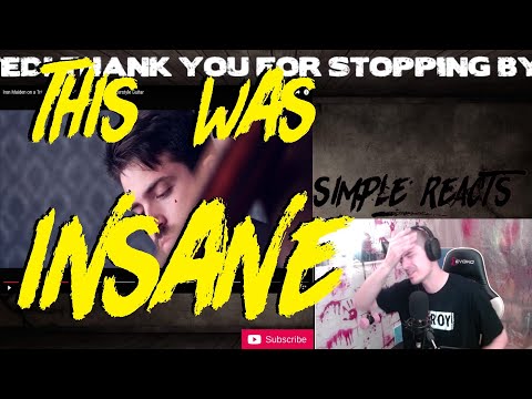 Luca Stricagnoli - Iron Maiden Cover (Triple Neck Fingerstyle Guitar) [Reaction]