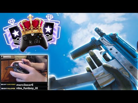 *HANDCAM* On The *BEST*  SMG-11 Controller PC Player - Rainbow Six Siege