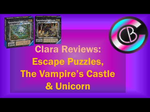 Ravensburger Escape Puzzles: Vampire's Castle & Unicorn reviewed (No spoilers!)