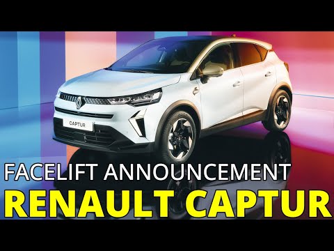 Renault Captur FACELIFT Announcement | 4K