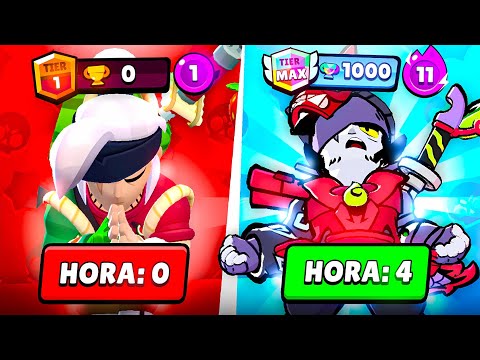 CRIEI uma CONTA de KENJI e subi PARA O TIER MAX em 4 HORAS no COMBATE!