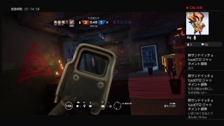 【レインボーシックスシージ】クランとランク　ほっこりミント生放送