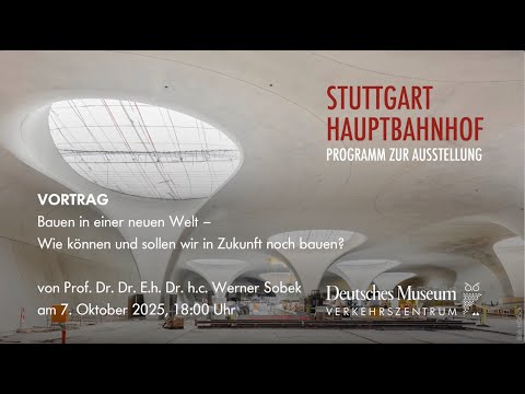 Werner Sobek: Bauen in einer neuen Welt