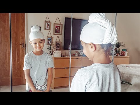 Patka Hair Tutorial for Young Sikh Boys