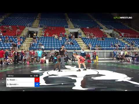 2018 USMC-USAW Cadet & Junior FS Nationals/Cadet 106 Round Of 64 - Daniel Wask (NJ) Vs. Quentin Do