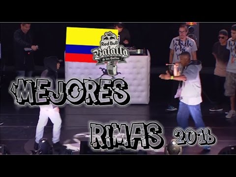 MEJORES RIMAS | Red Bull Batalla de Gallos COLOMBIA 2016