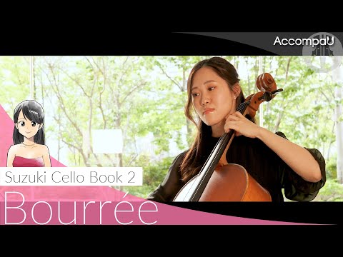 Bourrée | G.F.Handel | Suzuki Cello Book 2【Recital Version】