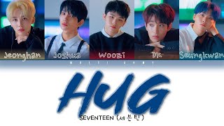SEVENTEEN (세븐틴) - HUG (포옹) (Color Coded Lyrics Eng/Rom/Han/가사)