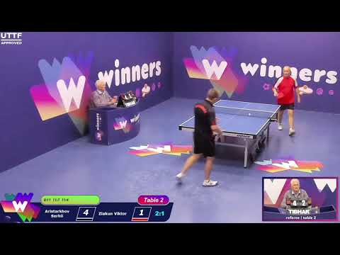 Winners League  23.09.21 Aristarkhov Serhii - Ziakun Viktor  21:30