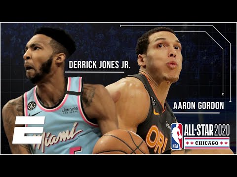 2020 NBA Slam Dunk Contest Highlights | Aaron Gordon dunks over Tacko Fall, Derrick Jones Jr. wins