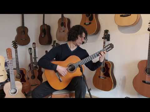 Viuda y Sobrinos de Domingo Esteso 1956 "Angel Munoz Molinero" - Hermanos Conde historical classical guitar + video! image 16