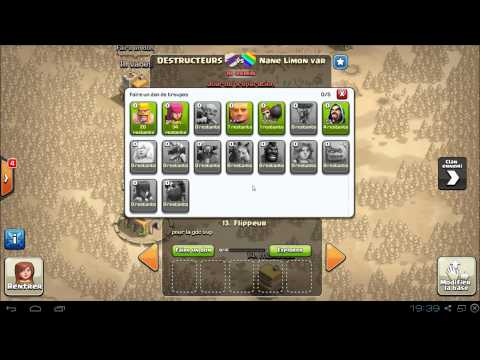 comment participer a la guerre des clans clash of clans