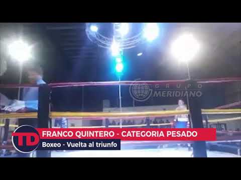 Boxeo | Quintero de vuelta al triunfo