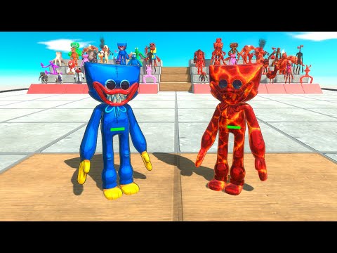 Creepy Monsters vs Lava Itself - Animal Revolt Battle Simulator