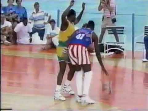 Harlem Globetrotters Sweet Lou Dunbar and Twiggy Sanders