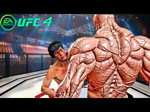 🐉UFC 4 l Bruce Lee vs Great Bodybilder - Dragon Fight🐉