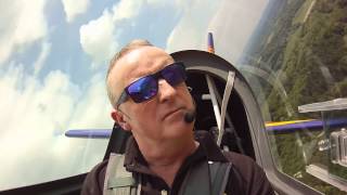 Display at Fawley Hill 2014 - Trevor Beadle and Extra 300L GBZFR