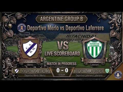 Deportivo Merlo vs Deportivo Laferrere | Watchalong & Live Score | Argentine  League Manchester