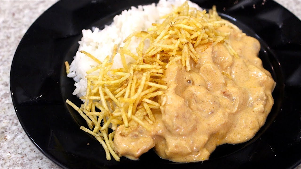 STROGONOFF DE FRANGO FÁCIL , RÁPIDO E CREMOSO - Isamara Amäncio