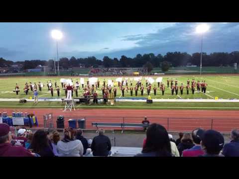 Nutley High School Marching Band @ Pequannock, 10-08-16