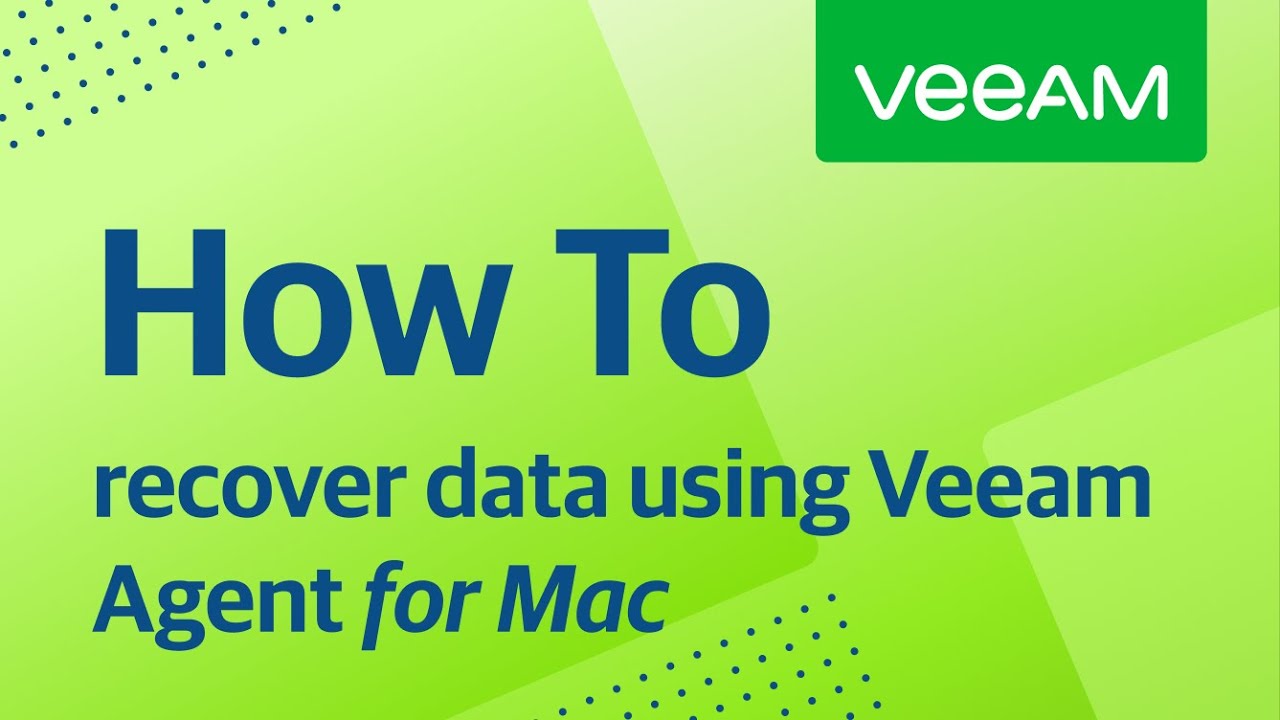How to recover data using Veeam Agent <em>for Mac</em> video