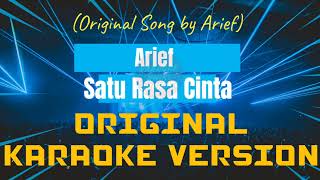 Download lagu Arief Satu Rasa Cinta Karaoke... mp3
