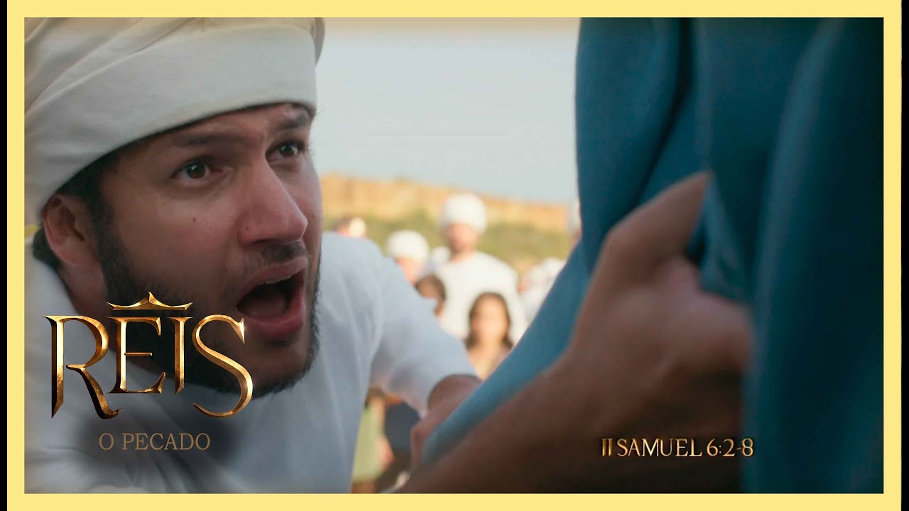 Uzá é morto por Deus após tocar na Arca da Aliança | NOVELA REIS