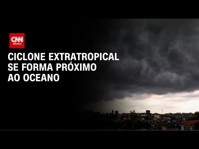 Previsão do tempo: Ciclone extratropical deve provocar temporais em São Paulo | CNN NOVO DIA