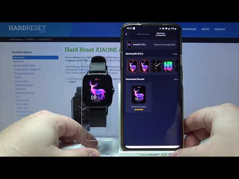How to Install Additional Watch Faces in XIAOMI Amazfit GTS 2?