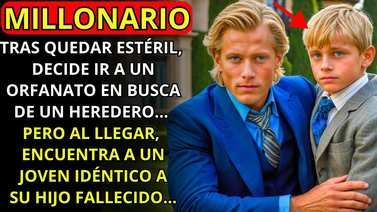 MILLONARIO ESTÉRIL VISITA UN ORFANATO EN BUSCA DE UN HEREDERO... TODOS SE EMOCIONAN CUANDO...