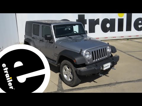 etrailer | Install: Blue Ox Base Plate Kit on a 2015 Jeep Wrangler Unlimited