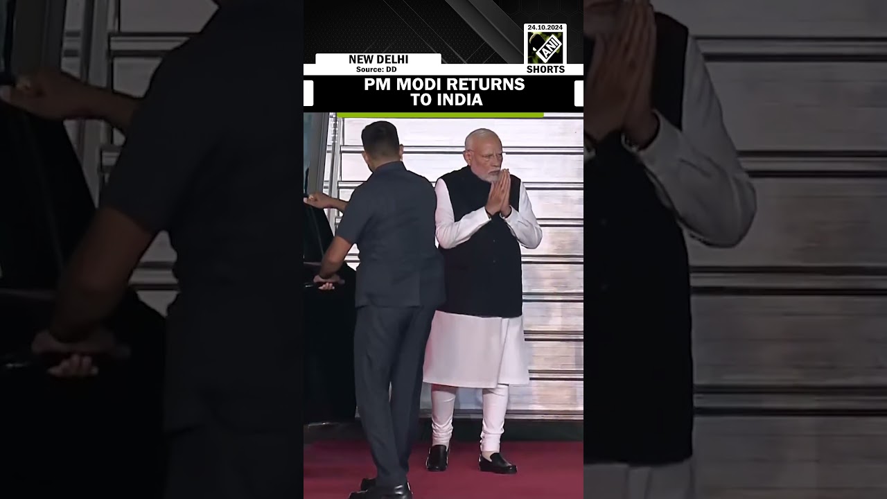 PM Modi returns to India post attending BRICS Summit 2024 in Russia’s Kazan