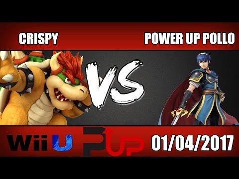 Crispy (Bowser/Luigi) vs. PowerUp | Pollo (Marth) - Wii U Winners Round 3 - SOS