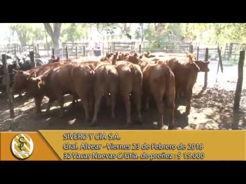 23-02-18 Venta de Vientres - Sivero y Cia S.A. - General Alvear.