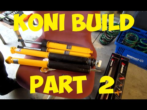 DIY Koni Yellows Suspension Build 06-11 Civic Si PART 2
